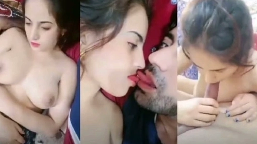 A handsome boy penetrating the bhabhi’s creamy pussy