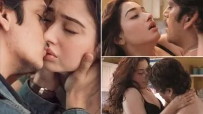 An Indian client entices a curvaceous Chinese masseuse to deliver a blowjob.