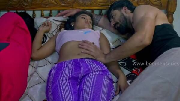 In Oyo rooms, a couple making out
