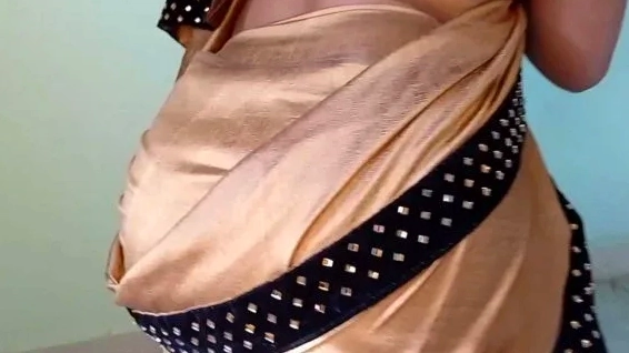In the bus, a Kannada honeymoon bride was kissed and had her breasts sucked.
