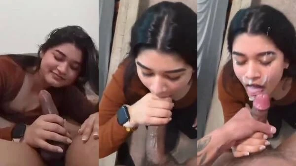 Mature males having fun in a threesome with a Desi maid