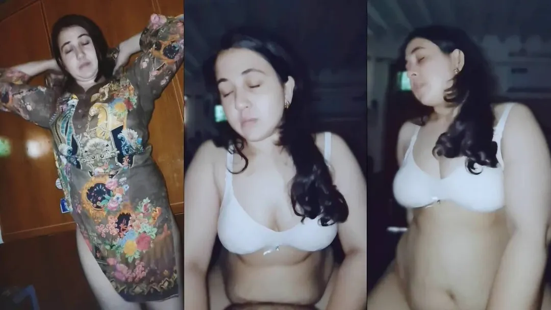 Meeti Kalher, a gorgeous Punjabi model, had steamy sex with her Italian boyfriend on the couch.