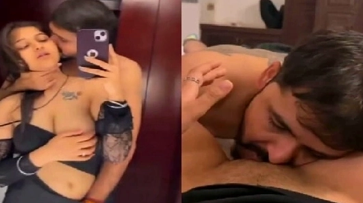Tasting black chut of sexy step sister